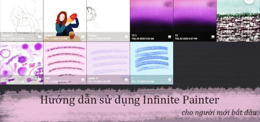 Huong dan su dung Infinite Painter