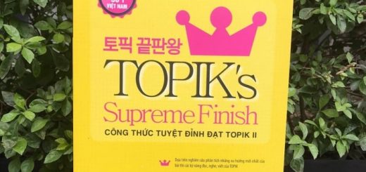 Review sách Topik's Supreme Finish